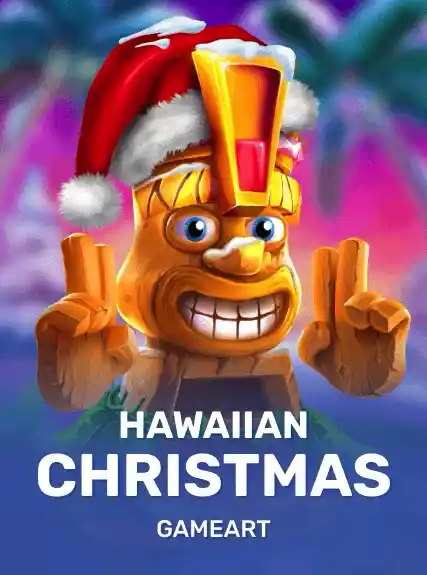 Hawaiian Christmas game tile